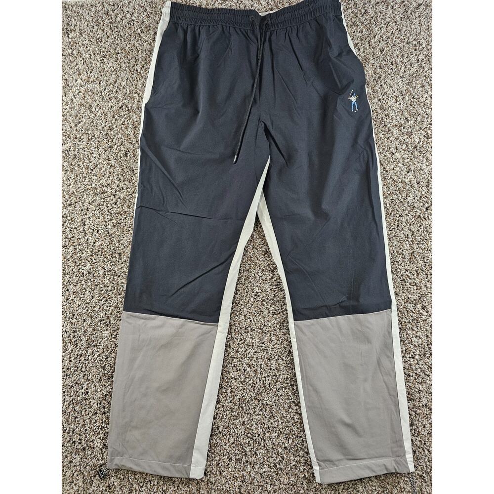 Eastside Golf Athletic Pants Mens Sz XL Black Gray Performance Pull On